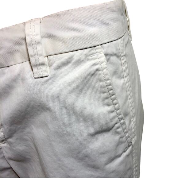 Gap Original White Khaki Original Boy Cut Wide Leg Distressed Trouser Style Pant - Picture 5 of 16